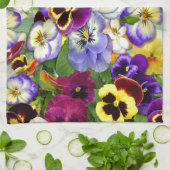 Linge De Cuisine Cascade de Pansy (Plié)