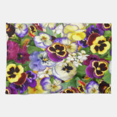 Linge De Cuisine Cascade de Pansy (Horizontal)