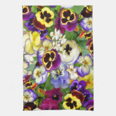 Linge De Cuisine Cascade de Pansy (Vertical)