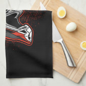 Linge De Cuisine Casque de course de motocross motocross personnali (Quart Plié)