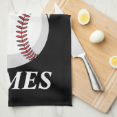 Linge De Cuisine Casquette de Baseball de Noël personnalisée avec n (Quart Plié)
