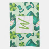 Linge De Cuisine Casquette de la Saint-Patrick et Clovers (Vertical)