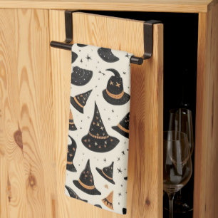 Linge De Cuisine Casquette Stars Cream de Black and Gold Witch Hall