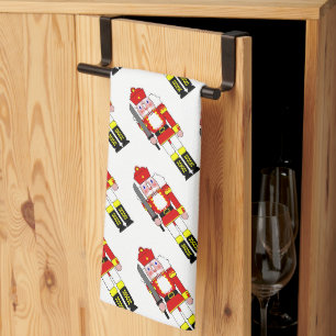 Linge De Cuisine Casse-Noisettes Rouges de Noël