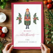 Linge De Cuisine Casse-noix festif mignon Joyeux Noël