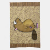 Linge De Cuisine Castor dans le profil (Vertical)