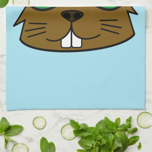 Linge De Cuisine Castor désireux (Plié)