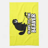 Linge De Cuisine Castor drôle (Vertical)