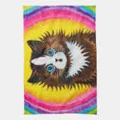Linge De Cuisine Cat à Rainbow, Louis Wain (Vertical)