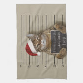 Linge De Cuisine Cat Christmas (Vertical)