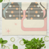 Linge De Cuisine Cat du milieu du siècle moderne (Plié)