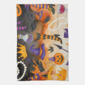 Linge De Cuisine Cat Halloween (Vertical)