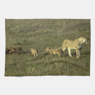 LINGE DE CUISINE CAT SAUVAGE DE MÈRE
