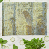 Linge De Cuisine Cathédrale de Rouen Façade Ouest Lumière du soleil (Plié)