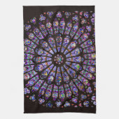 Linge De Cuisine Cathédrale Notre-Dame de Paris Rose (Vertical)
