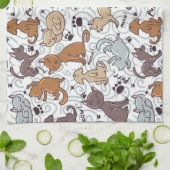 Linge De Cuisine Cats Daily Life (Plié)