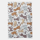 Linge De Cuisine Cats Daily Life (Vertical)