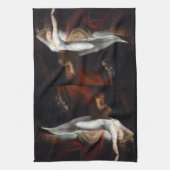 Linge De Cuisine Cauchemar par Henry Fuseli Gothic Macabre Dark Art (Vertical)