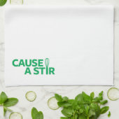 Linge De Cuisine Causez un Stir (Plié)