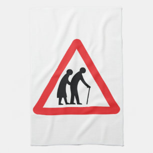 Linge De Cuisine CAUTION Personnes ÂGÉES - VOYAGE UK
