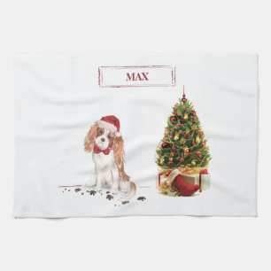 Linge De Cuisine Cavalier King Charles Spaniel Funny Christmas Chie