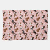 Linge De Cuisine Cavalier King Charles Spaniel Paws et Bones Kitch (Horizontal)