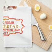 Linge De Cuisine Cavalier Roi Charles Spaniel Cuisson pain d'épices (Quart Plié)