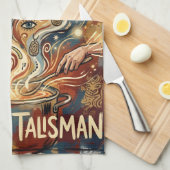 Linge De Cuisine "Ce que vous cuisinez consciemment devient un Tali (Quart Plié)