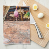 Linge De Cuisine Célébration de Champagne de chute (Quart Plié)