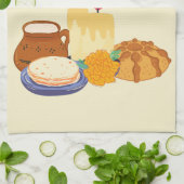 Linge De Cuisine Célébration de Dia De Los Muertos (Plié)