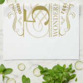 Linge De Cuisine Célébration du 50e anniversaire (Plié)