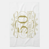 Linge De Cuisine Célébration du 50e anniversaire (Vertical)