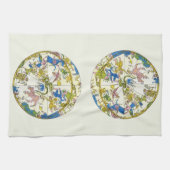 Linge De Cuisine Céleste Vintage, Sphère Arabe, Constellations (Horizontal)