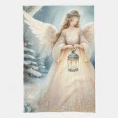 Linge De Cuisine Celestial Winter Angel Lantern of Hope (Vertical)
