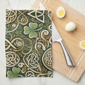 Linge De Cuisine Celtic Bloom (Quart Plié)