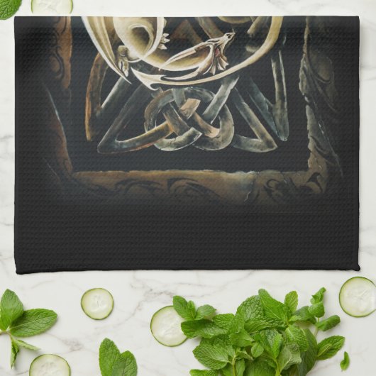 Linge De Cuisine Céltic Knot Creative Dragon (Plié)
