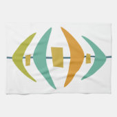 Linge De Cuisine Centre du siècle moderne Boomerang (Horizontal)