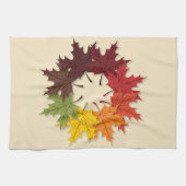 Linge De Cuisine Cercle feuille (Horizontal)