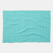 Linge De Cuisine Cercle Turquoise (Horizontal)