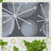 Linge De Cuisine Cercles du milieu du siècle Débute Ardoise (Plié)