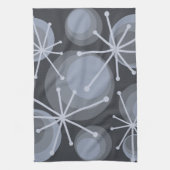 Linge De Cuisine Cercles du milieu du siècle Débute Ardoise (Vertical)