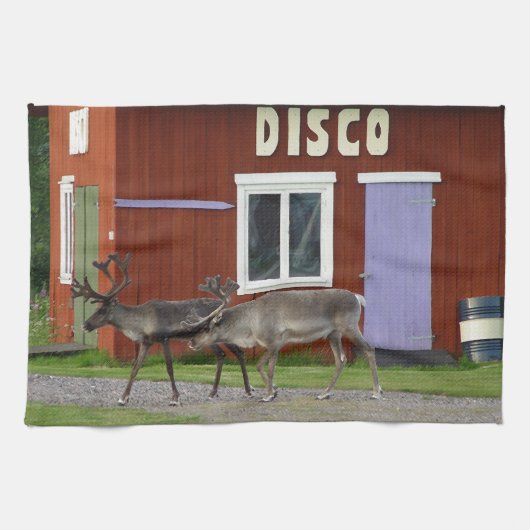 LINGE DE CUISINE CERFS COMMUNS DE DISCO (Horizontal)