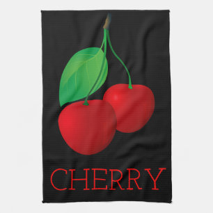 Linge De Cuisine Cerise
