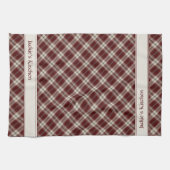 Linge De Cuisine Cerise Délice Plaid (Horizontal)