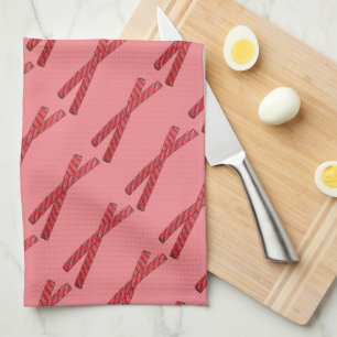 Linge De Cuisine Cerise Rouge Licorice Whihid Licorice Twist Candy