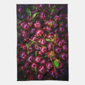 Linge De Cuisine Cerises (Vertical)