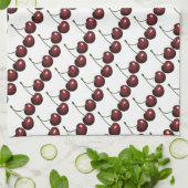 Linge De Cuisine Cerises (Plié)