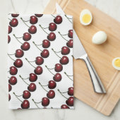 Linge De Cuisine Cerises (Quart Plié)