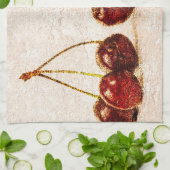 Linge De Cuisine Cerises (Plié)