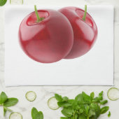 Linge De Cuisine Cerises douces (Plié)